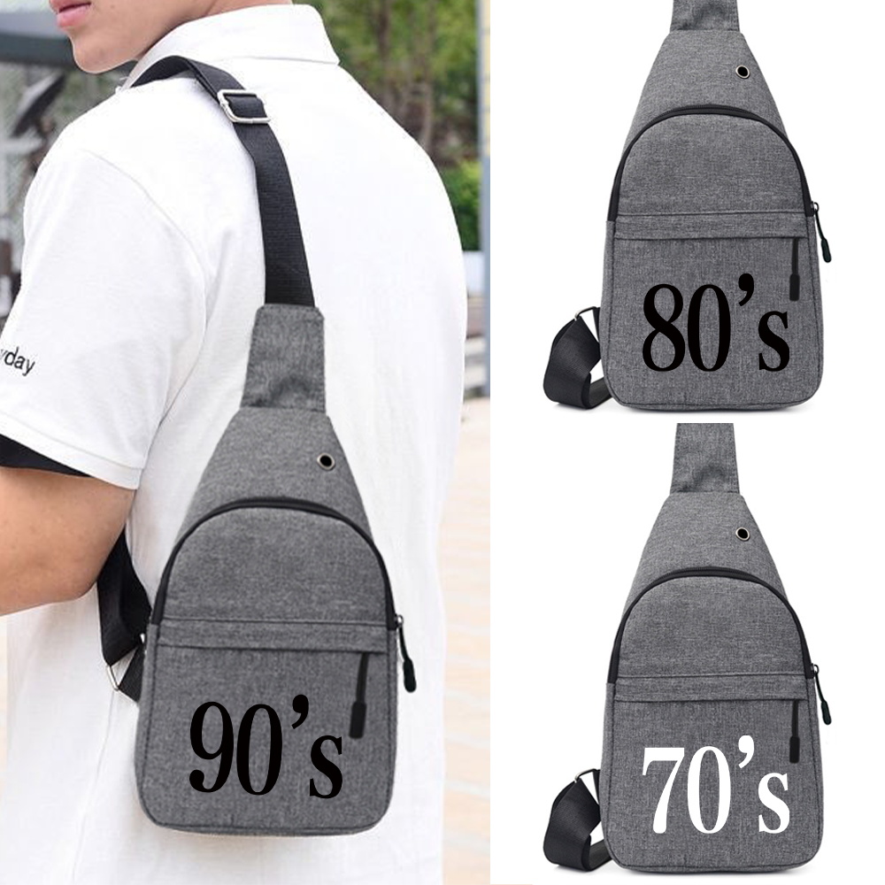 Cycling Commuter - Sacs de poitrine unisexe à bandoulière