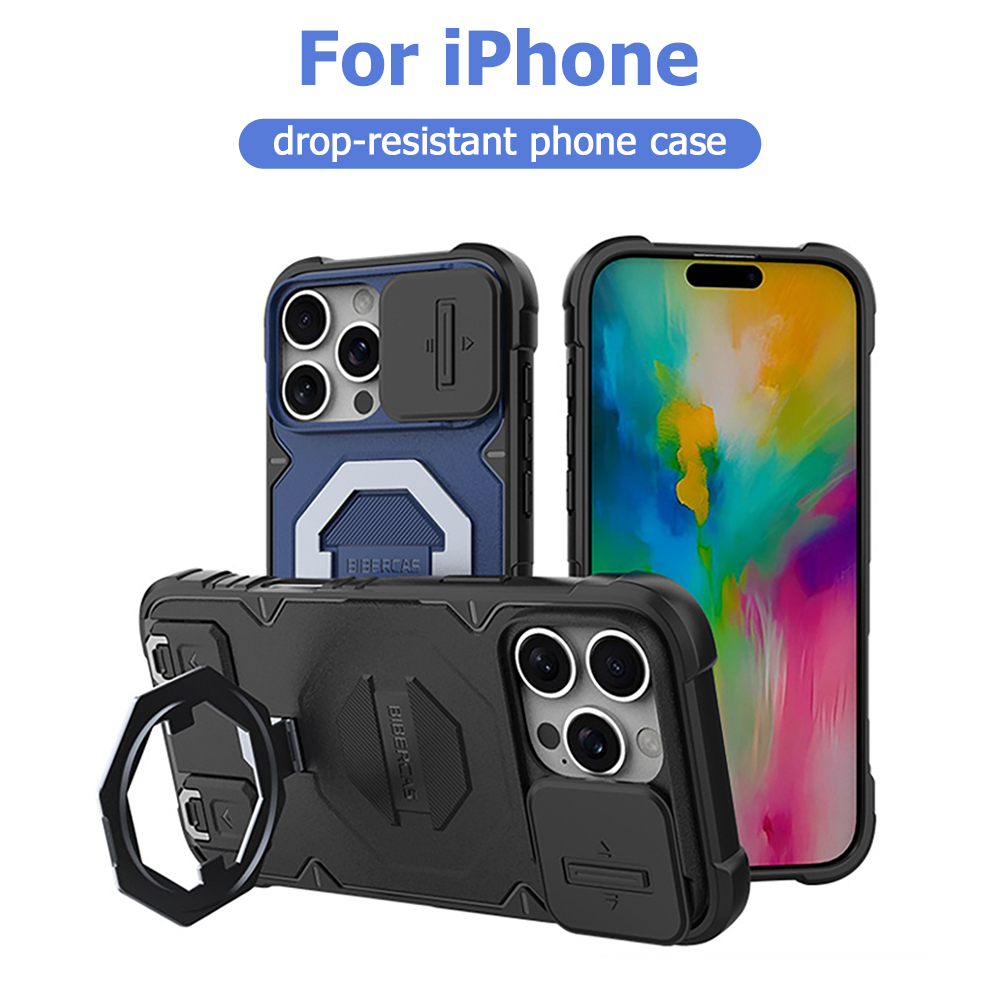 Kickstand Adjustable - Coque de téléphone magnétique avec béquille
