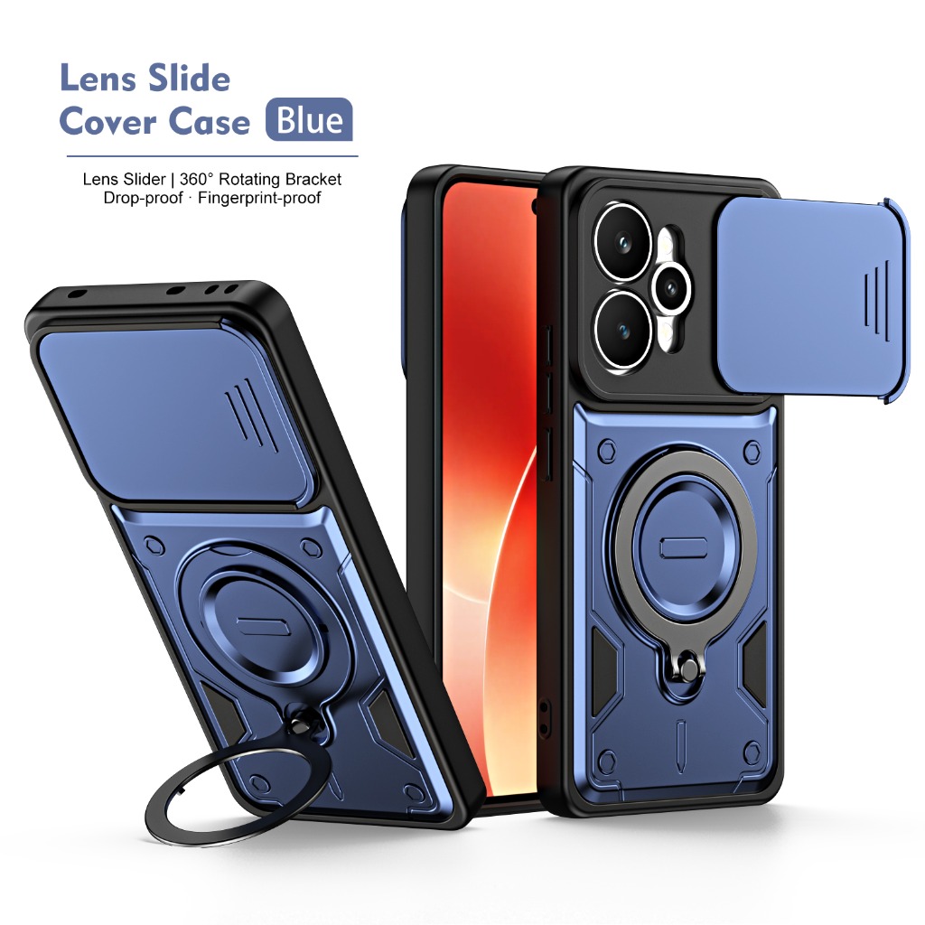 Kickstand Adjustable - Étui de téléphone antichoc avec protection