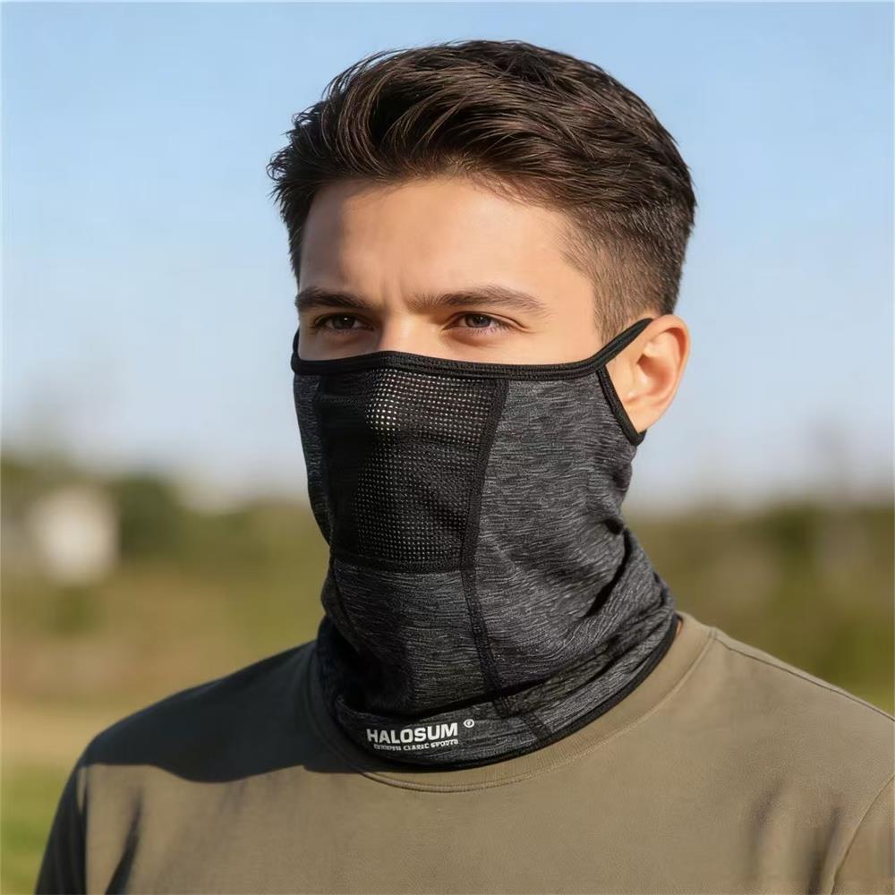 Cycling Loop - Masque facial en maille respirante Ice