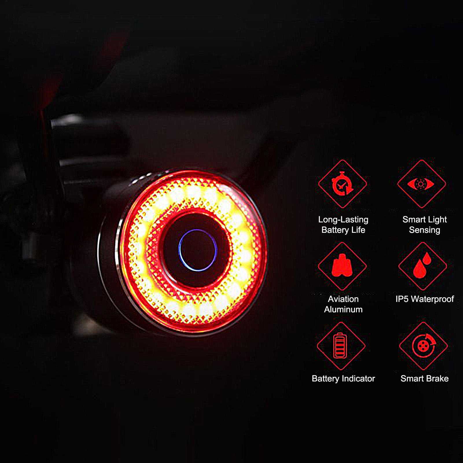 Feu stop de vélo intelligent,  - Cycling Commuter avis et prix