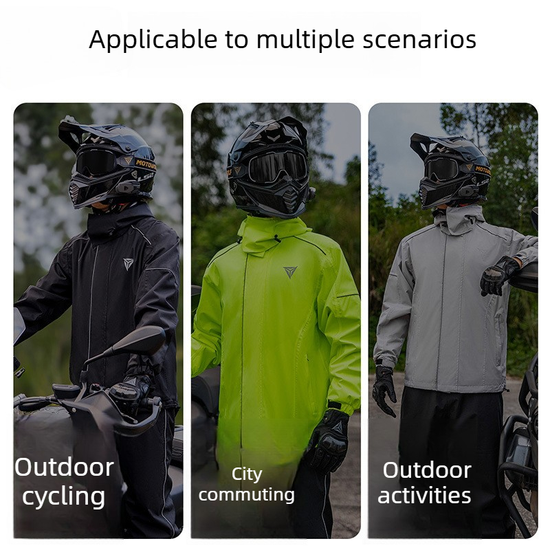 Ensemble imperméable pour moto - Cycling Commute Jacket avis et prix